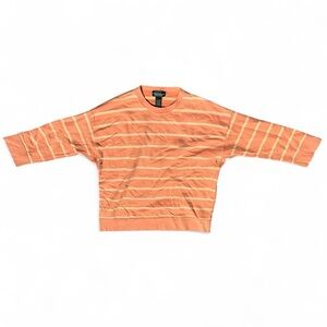 Ralph Lauren Striped Orange Crewneck size medium